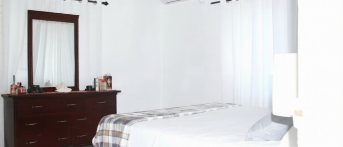 bed side and dresser