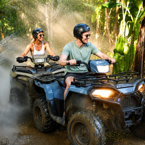 Rain Forest ATV Ride and River Tubing